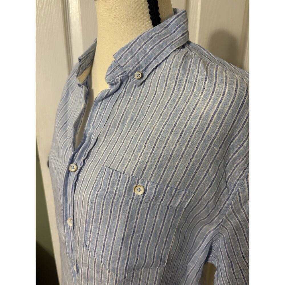 Report Collection Men's Button Down Large 100% Li… - image 4